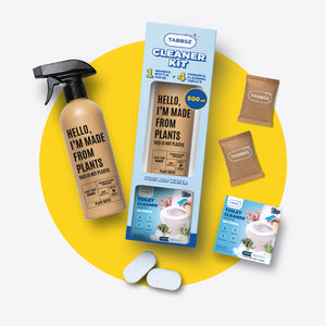Starter Kit Toilet Cleaner - 4 Tabs((16.91 Fl.oz)+Bottle