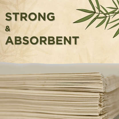 TABBSZ BAMBOO FACIAL TISSUES - Tabbsz store- Single pack - 100 pulls /200 sheets - wk_wallet-strongand absorbent
