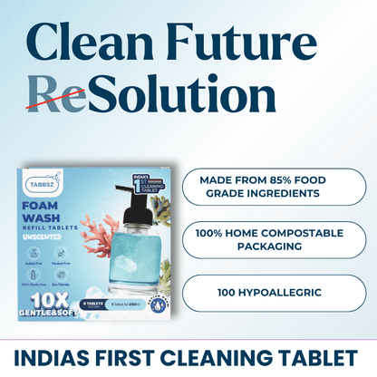 Starter Kit Toilet Cleaner - 4 Tabs(500ml)+Bottle